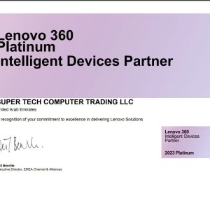 Lenovo 360 Platinum Intelligent Devices Partner