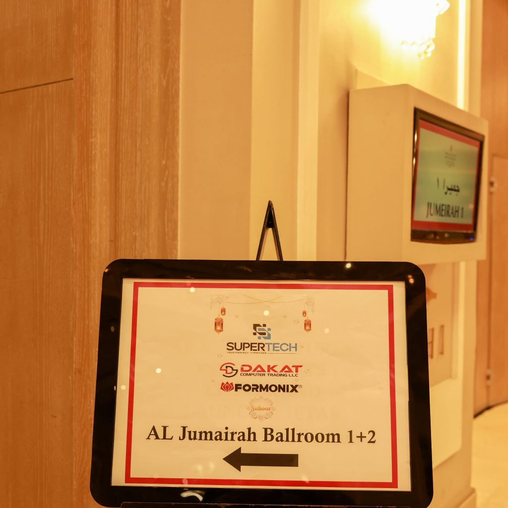 Elegant Suhoor event setup at Millennium Plaza Ballroom